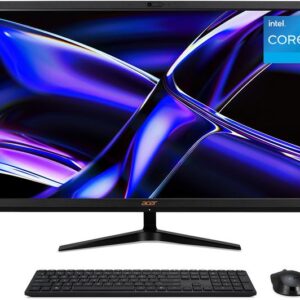 acer aspire c27 1800 27" all in one pc intel® core™ i5, 512 gb ssd, black