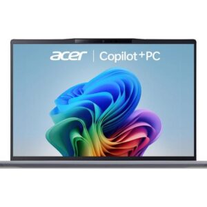 acer swift 14 ai 14.5" laptop, copilot+ pc snapdragon x plus, 1 tb ssd, silver
