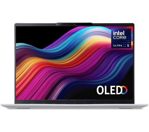 acer swift go 14 oled 14" laptop intel® core™ ultra 5, 512 gb ssd, silver