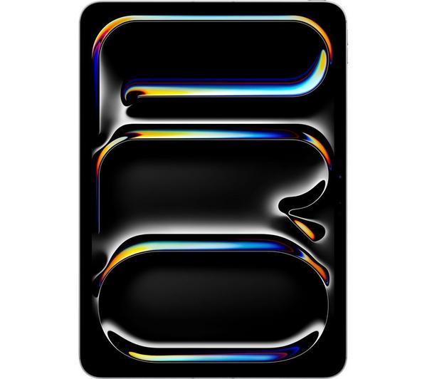apple 11" ipad pro cellular (2024) 1 tb, silver, nano texture display