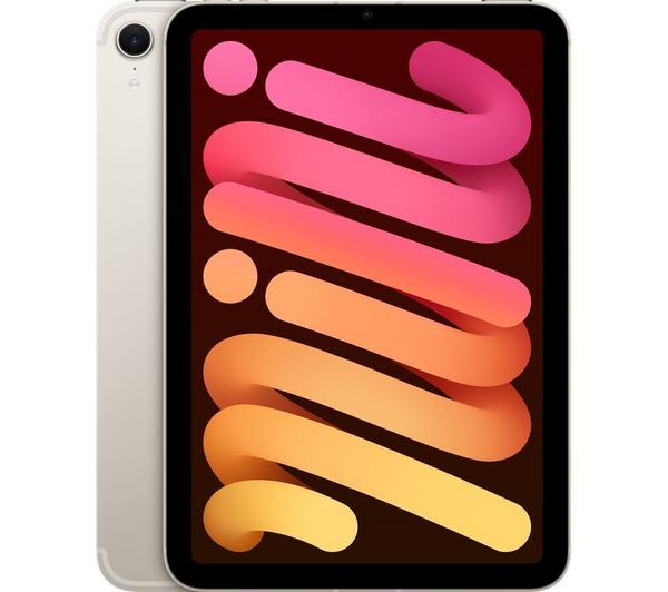 apple 8.3" ipad mini cellular (2024) 256 gb, starlight