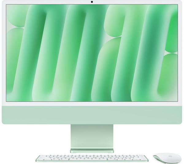 apple imac 4.5k 24" (2024) m4, 512 gb ssd, green