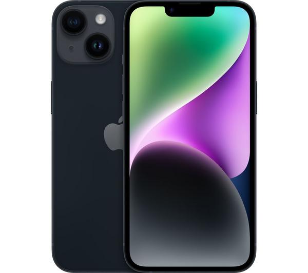 apple iphone 14 256 gb, midnight