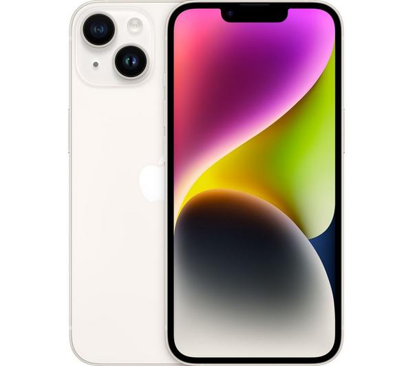 apple iphone 14 256 gb, starlight