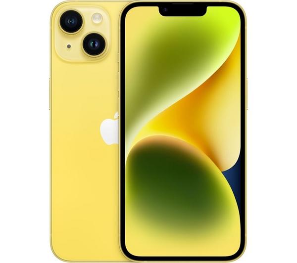 apple iphone 14 512 gb, yellow
