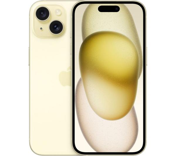 apple iphone 15 512 gb, yellow