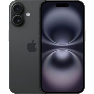 apple iphone 16 128 gb, black