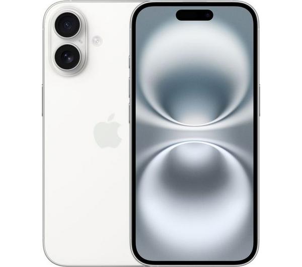apple iphone 16 128 gb, white