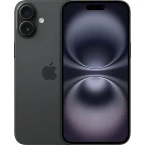 apple iphone 16 plus 128 gb, black
