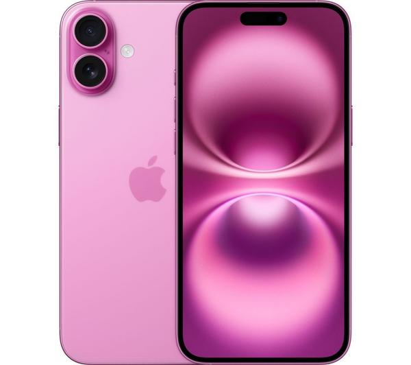 apple iphone 16 plus 256 gb, pink