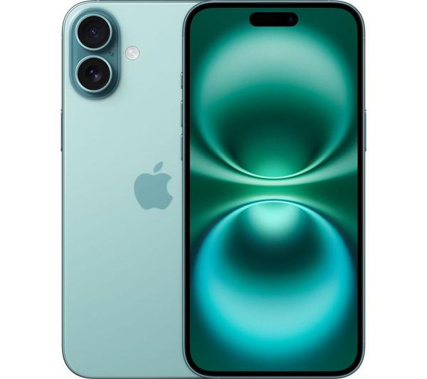 apple iphone 16 plus 256 gb, teal
