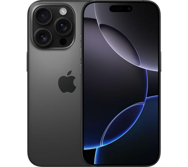 apple iphone 16 pro 1 tb, black titanium
