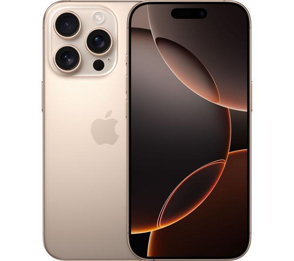 apple iphone 16 pro 128 gb, desert titanium