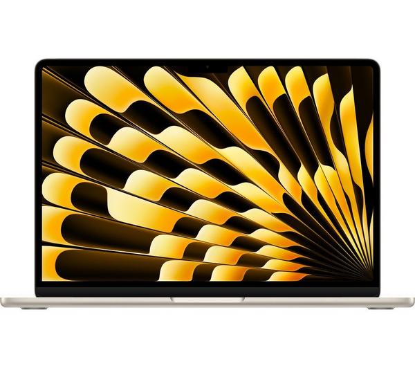 apple macbook air 13.6" (2025) m4, 512 gb ssd, starlight