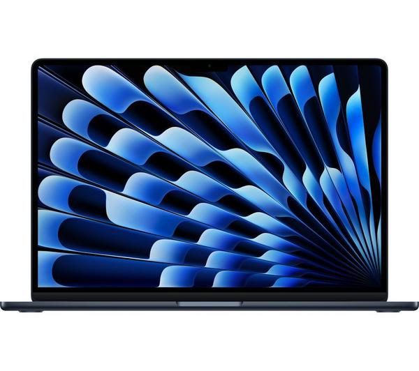 apple macbook air 15" (2025) m4, 512 gb ssd, midnight