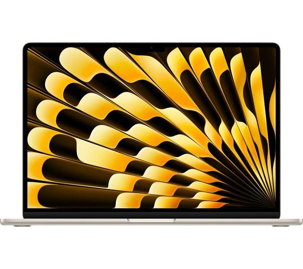 apple macbook air 15" (2025) m4, 512 gb ssd, starlight