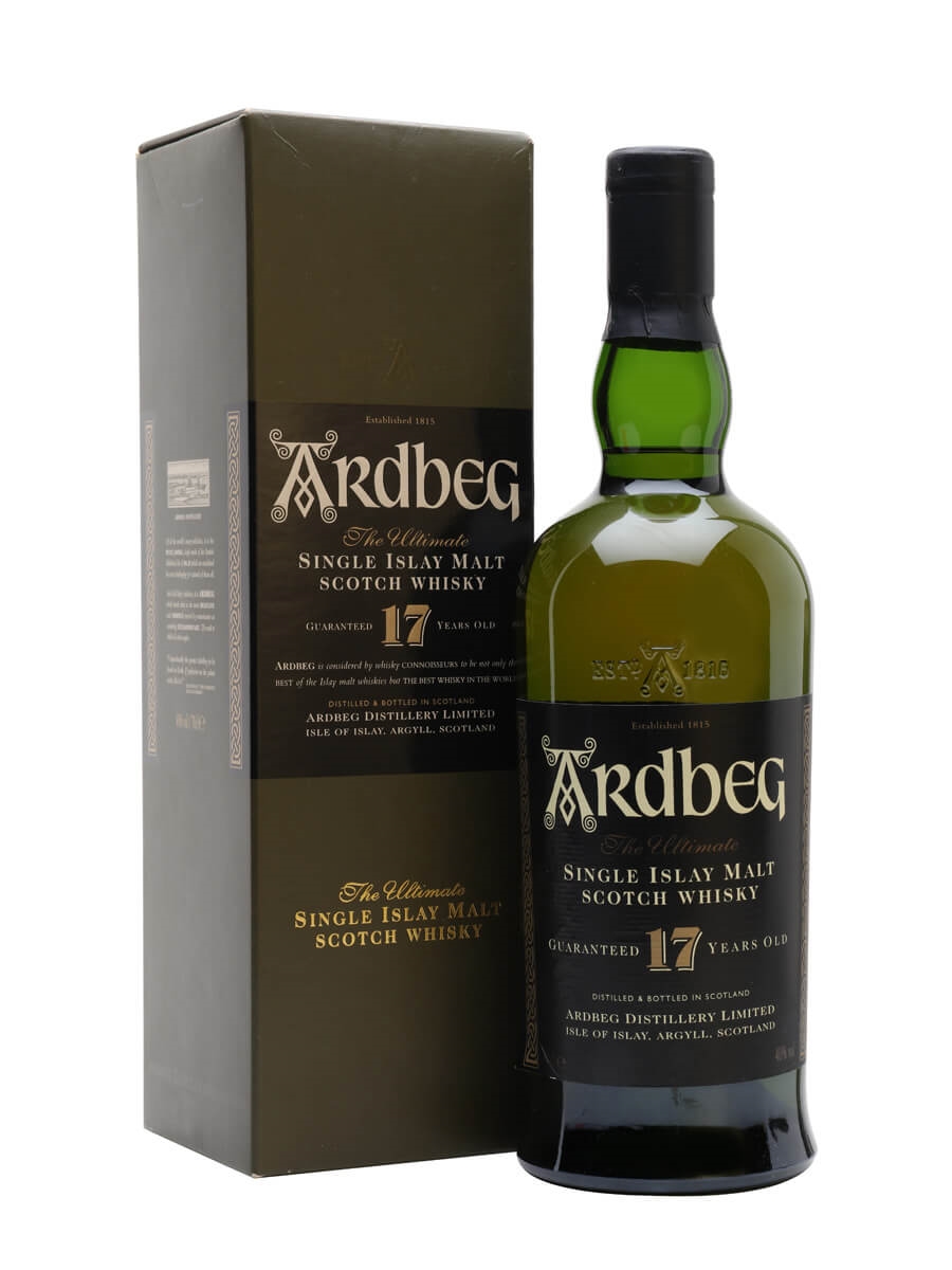 ardbeg 17 year old single islay malt scotch whisky