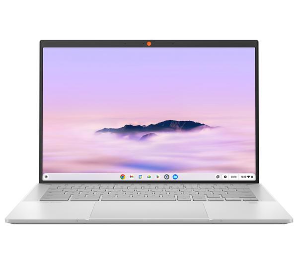 asus expertbook cx54 14" chromebook plus intel® core™ ultra 7, 512 gb ssd, silver