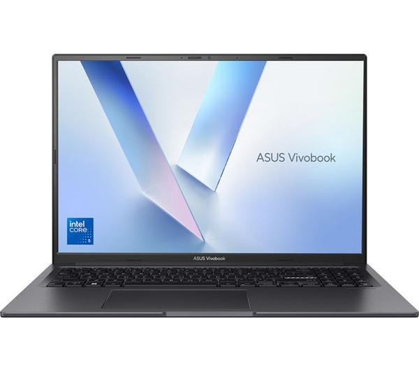 asus v16 k3607vu 16" laptop intel® core™ 5, 512 gb ssd, black
