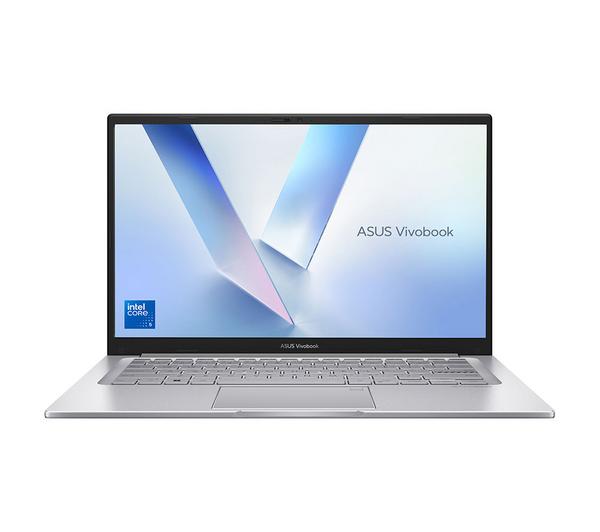 asus vivobook 14 x1404va 14" laptop intel® core™ 5, 512 gb ssd, silver