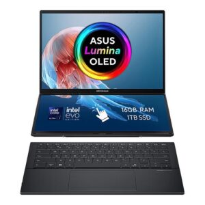asus zenbook duo 14" 2 in 1 laptop intel® core™ ultra 7, 1 tb ssd, grey