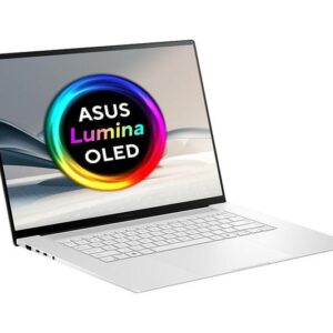 asus zenbook s 16 oled 16" laptop amd ryzen ai 9, 1 tb ssd, white