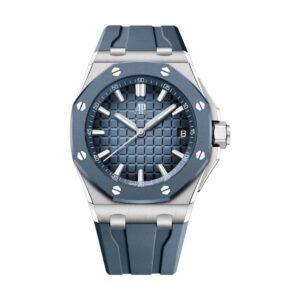 audemars piguet 15605sk.oo.a350ca.01 royal oak offshore blue dial...