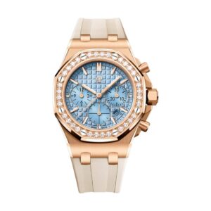 audemars piguet 26231or.zz.a085ca.01 royal oak offshore light blue...