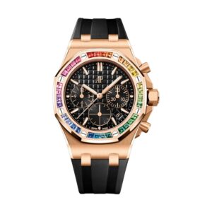 audemars piguet 26236or.yy.d002ca.01 royal oak offshore black dial...