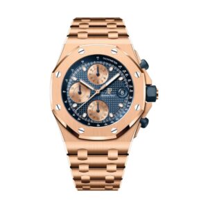 audemars piguet 26238or.oo.2000or.01 royal oak offshore blue dial...