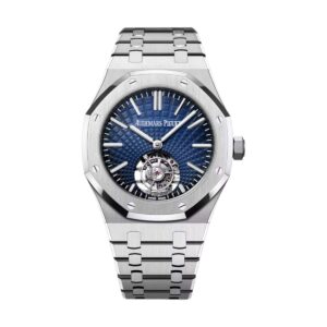 audemars piguet 26530st.oo.1220st.01 royal oak smoked blue dial...