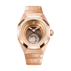 audemars piguet 26630or.gg.d626cr.01 royal oak concept gold dial...