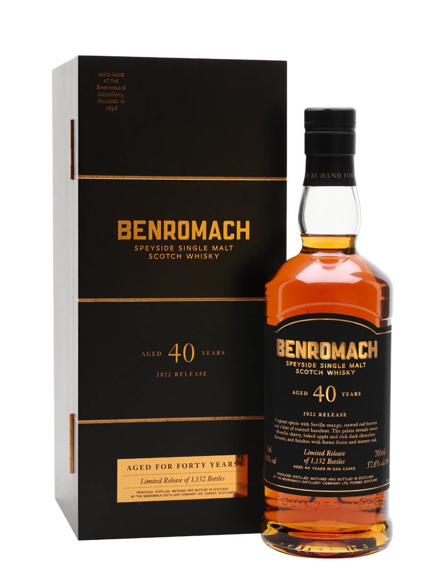 benromach 40 year old 2022 release premium liquor store