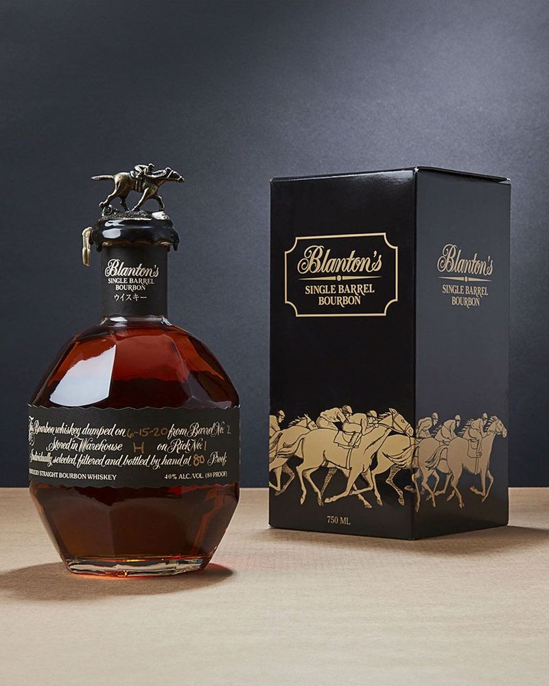 blanton's black label single barrel (japanese market)