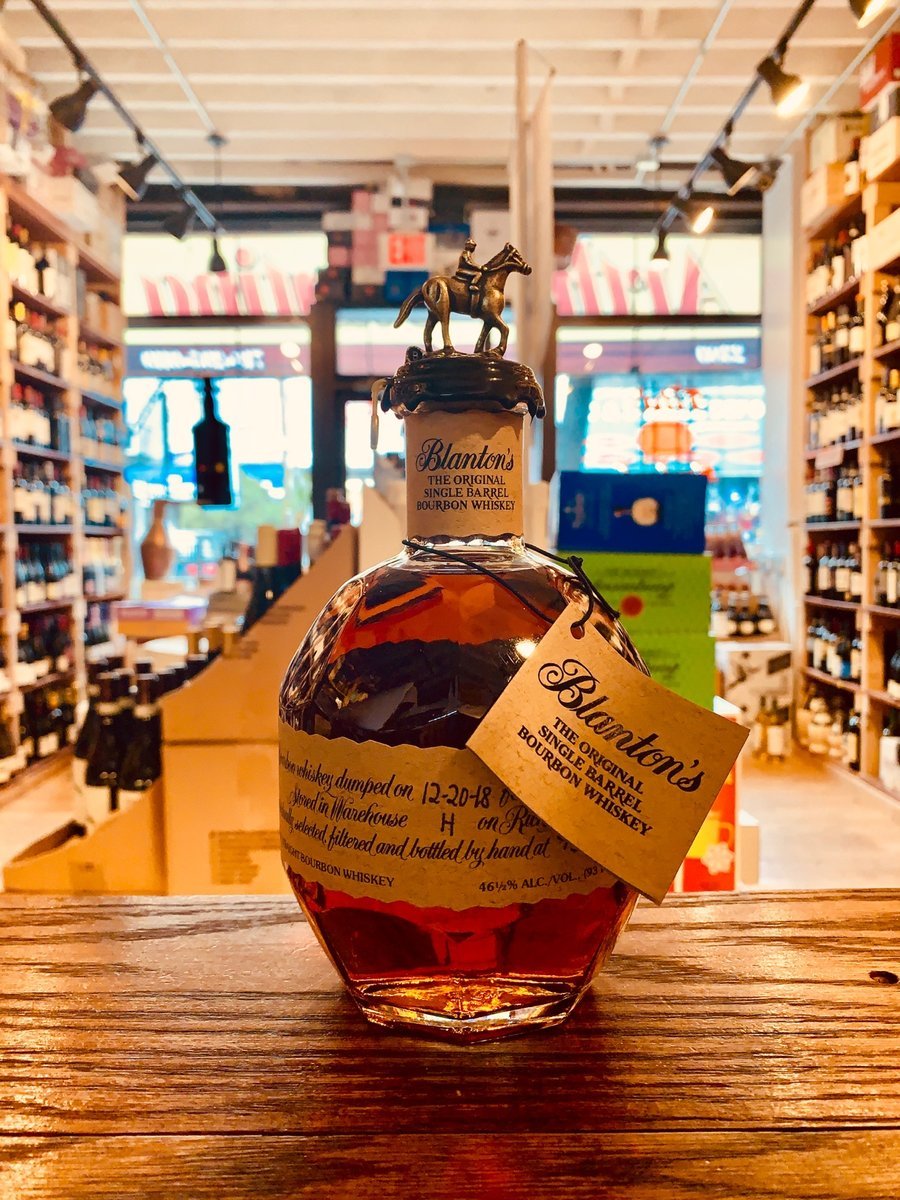 blanton's original single barrel bourbon whiskey