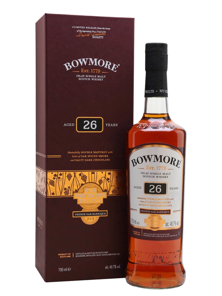 bowmore 26 year old wine cask premium liquor store