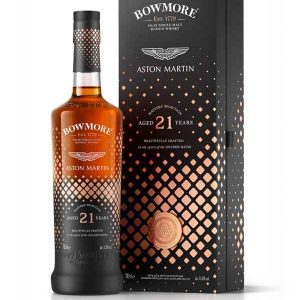 bowmore master’s selection 21 year old x aston martin premium liquor store