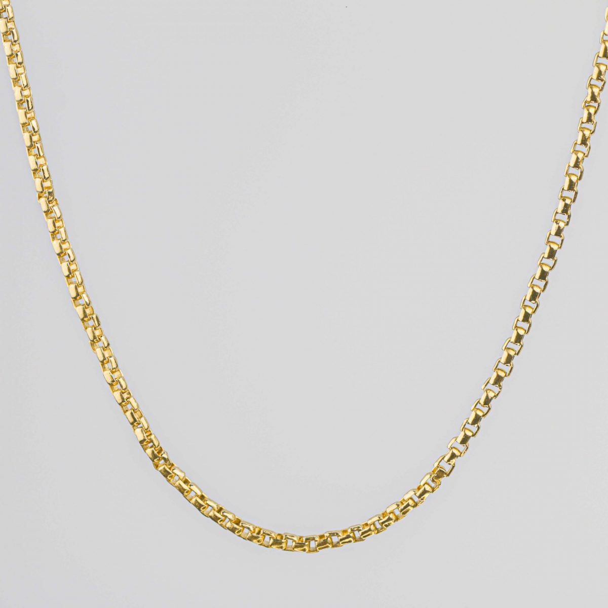 box style 24k yellow gold 28” chain necklace – luxury watches usa