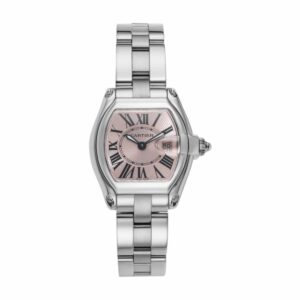 cartier w62017v3 roadster pink dial – luxury watches usa