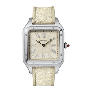 cartier wgsa0036 santos dumont white dial – luxury watches usa