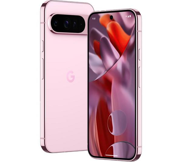 google pixel 9 pro xl 256 gb, rose quartz