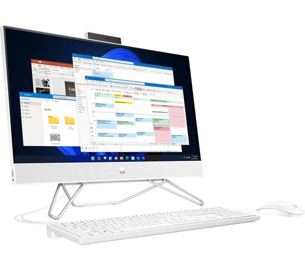 hp 24 cb1002na 23.8" all in one pc intel® core™ i5, 512 gb ssd, white