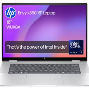 hp envy x360 16 ac0503sa 16" 2 in 1 laptop intel® core™ ultra 5, 512 gb ssd, silver