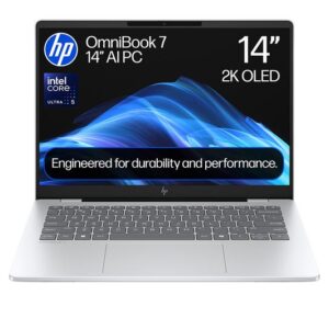 hp omnibook 7 ai 14" laptop intel® core™ ultra 5, 512 gb ssd, silver