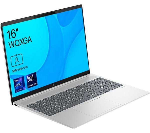 hp pavilion plus 16 ab0501na 16" laptop intel® core™ i5, 512 gb ssd, silver