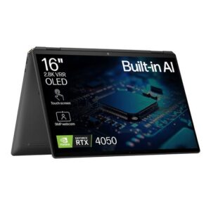 hp spectre x360 16 aa0500na 16" 2 in 1 laptop intel® core™ ultra 7, 1 tb ssd, black