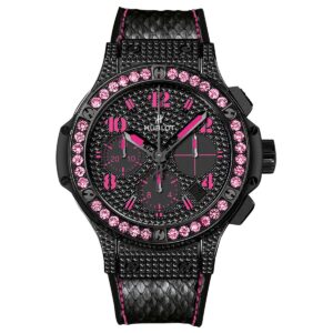 hublot 341.sv.9090.pr.0933 big bang black fluo 41mm ladies limited...