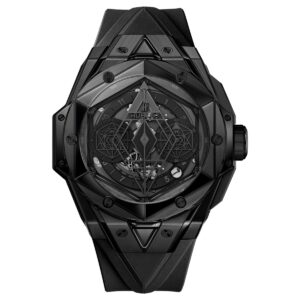 hublot 418.cx.1114.rx.mxm20 big bang unico sang bleu ii all black...