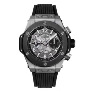 hublot 421.nm.1170.rx big bang unico titanium ceramic 44mm mens...