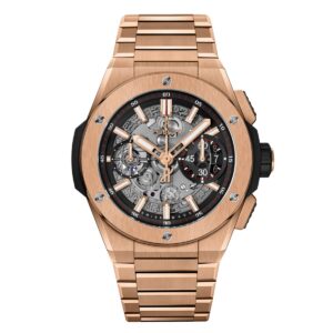 hublot 451.ox.1180.ox big bang integrated king gold 42mm dial...